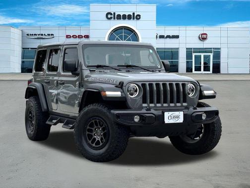 Sting-Gray Clearcoat 2023 Jeep Wrangler 4-Door High Tide 4x4