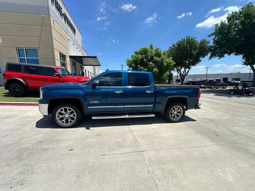 Stone Blue Metallic 2018 GMC Sierra 1500 SLT