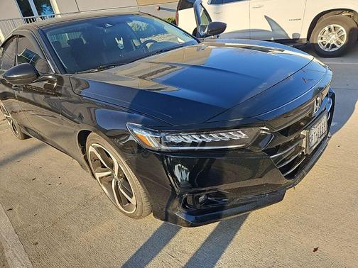 Crystal Black Pearl 2021 Honda Accord Sport SE 1.5T
