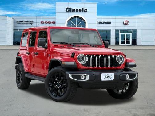 Firecracker Red Clearcoat 2025 Jeep Wrangler 4xe Sahara
