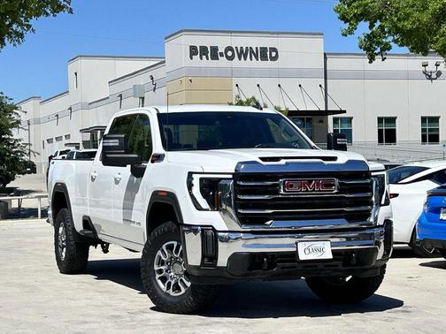 Summit White 2024 GMC Sierra 3500 SLE