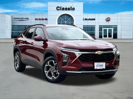 Crimson Metallic 2025 Chevrolet Trax LT