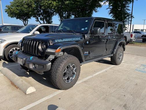 Black Clearcoat 2023 Jeep Wrangler 4xe Rubicon
