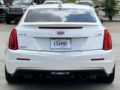 Crystal White Tricoat 2016 Cadillac ATS-V Base