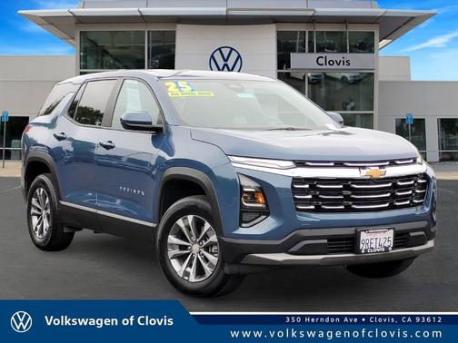 Blue 2025 Chevrolet Equinox LT