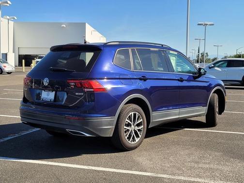 Blue 2021 Volkswagen Tiguan 2.0T S