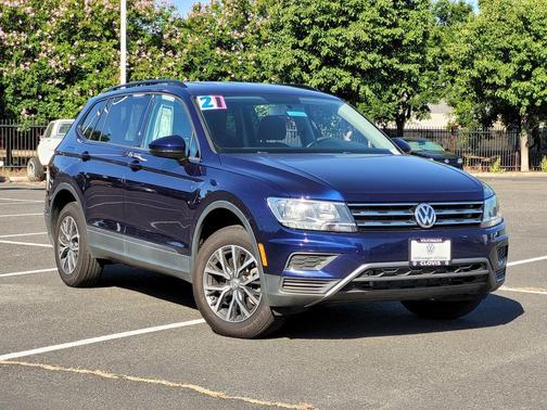 Atlantic Blue 2021 Volkswagen Tiguan 2.0T S