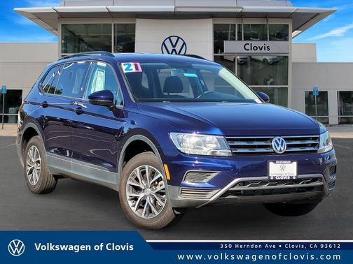 Blue 2021 Volkswagen Tiguan 2.0T S