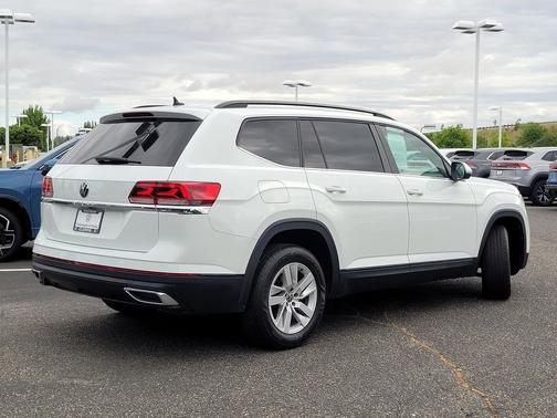 White 2021 Volkswagen Atlas 2.0T S