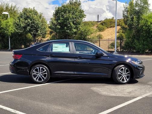 Black 2026 Volkswagen Jetta 1.5T Sport