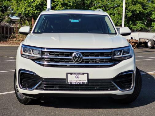 Pure White 2022 Volkswagen Atlas 3.6 V6 SEL R-Line