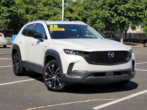 Beige 2025 Mazda CX-50 Hybrid Premium Plus