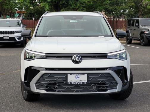 White 2026 Volkswagen Taos 1.5T S
