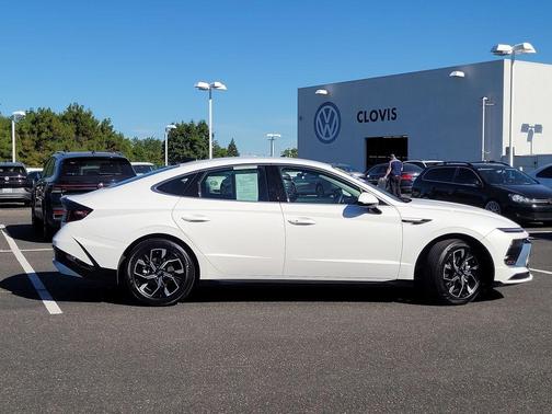 White 2025 Hyundai SONATA SEL