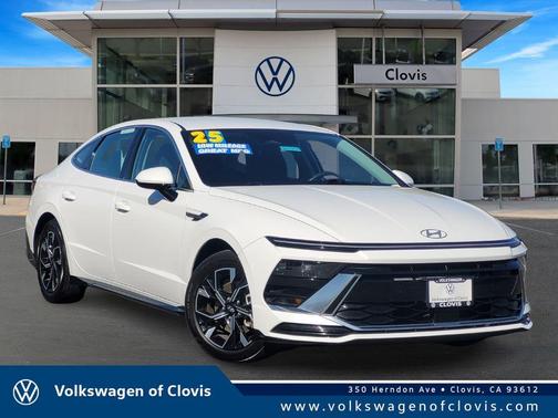 White 2025 Hyundai SONATA SEL