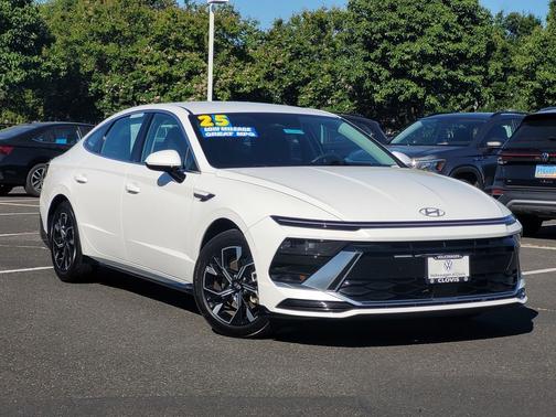 White 2025 Hyundai SONATA SEL