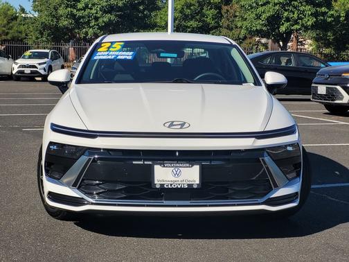 White 2025 Hyundai SONATA SEL