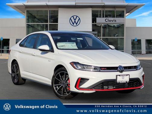 Pure White 2026 Volkswagen Jetta GLI 2.0T Autobahn