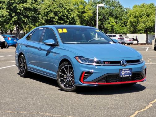 Monterey Blue Pearl 2025 Volkswagen Jetta GLI 2.0T Autobahn