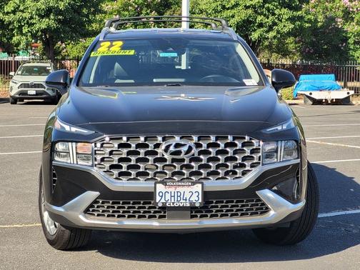 Black 2022 Hyundai SANTA FE SEL