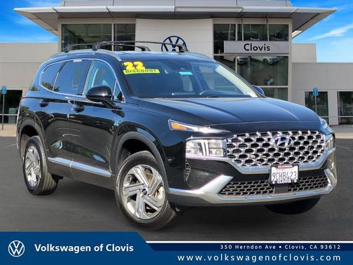 Black 2022 Hyundai SANTA FE SEL