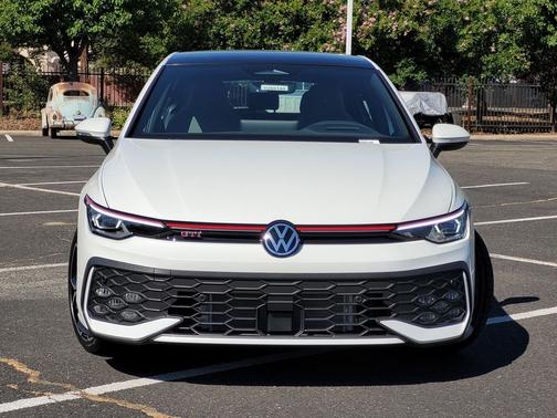 White/off-white 2026 Volkswagen Golf GTI Autobahn