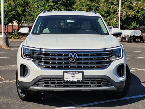 Opal White Pearl 2026 Volkswagen Atlas 2.0T SE W/TECHNOLOGY