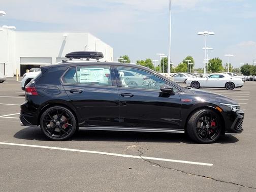 Black 2024 Volkswagen Golf GTI SE