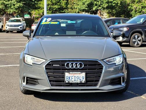 Nano Gray Metallic 2019 Audi A3 2.0T Premium