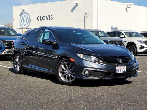 Blue 2021 Honda Civic EX