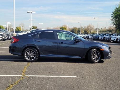 Blue 2021 Honda Civic EX