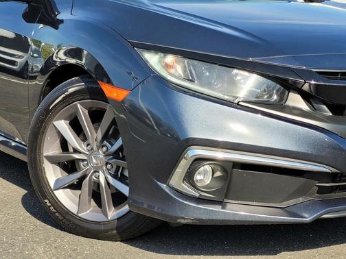 Blue 2021 Honda Civic EX