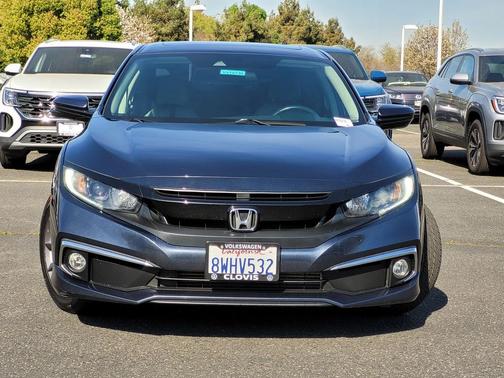 Blue 2021 Honda Civic EX