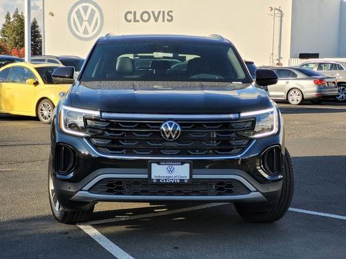 Black 2025 Volkswagen Atlas Cross Sport 2.0T SEL