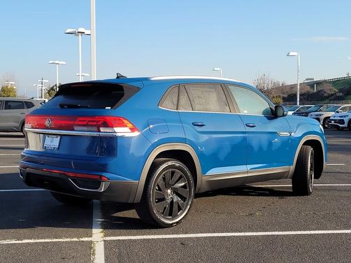 Blue 2026 Volkswagen Atlas Cross Sport 2.0T SE w/Technology