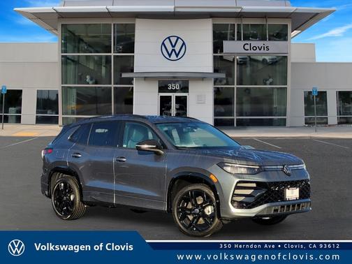 Gray 2026 Volkswagen Tiguan 2.0T SE R-Line Black