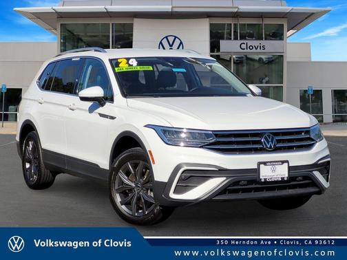 Pure White 2024 Volkswagen Tiguan 2.0T SE