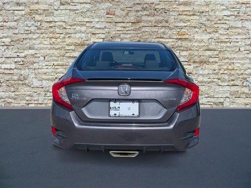 Modern Steel Metallic 2019 Honda Civic Sport