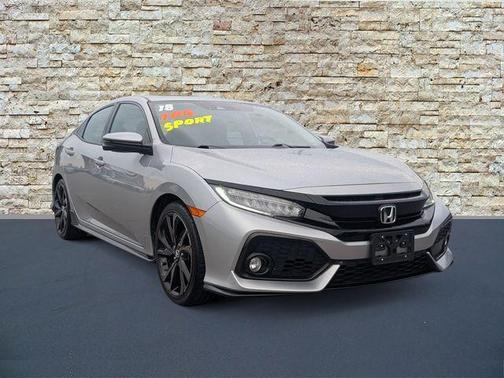 Lunar Silver Metallic 2018 Honda Civic Sport Touring