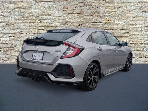 Lunar Silver Metallic 2018 Honda Civic Sport Touring