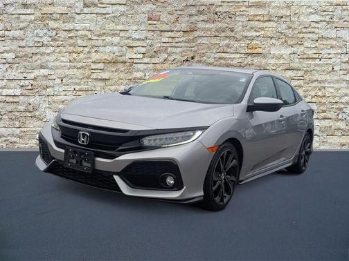 Lunar Silver Metallic 2018 Honda Civic Sport Touring