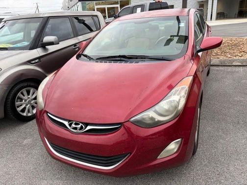 Red Allure 2012 Hyundai ELANTRA GLS