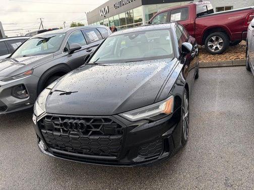 Mythos Black Metallic 2025 Audi A6 55 Prestige