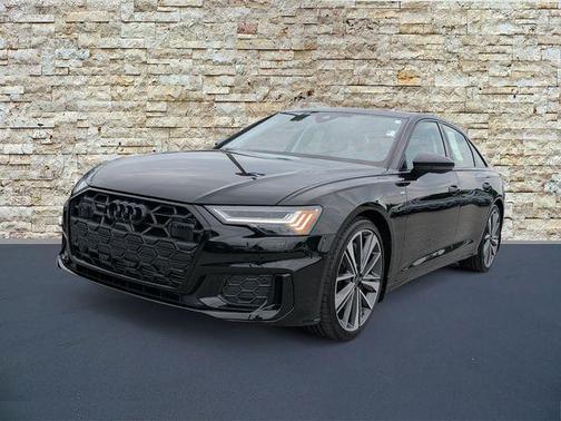 Mythos Black Metallic 2025 Audi A6 55 Prestige