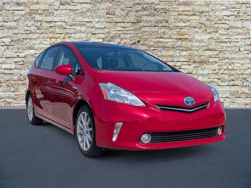 Barcelona Red Metallic 2012 Toyota Prius v Five