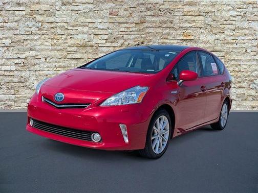 Barcelona Red Metallic 2012 Toyota Prius v Five