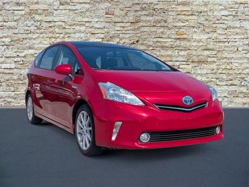 Barcelona Red Metallic 2012 Toyota Prius v Five