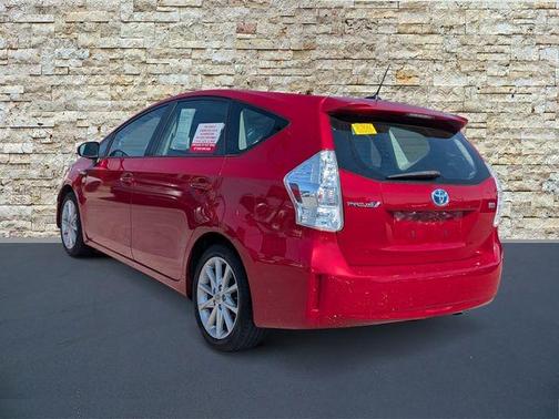 Barcelona Red Metallic 2012 Toyota Prius v Five