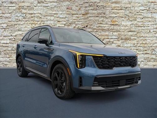 Mineral Blue 2026 Kia Sorento Hybrid X-LINE SX PRESTIGE