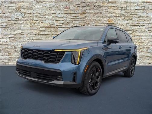 Mineral Blue 2026 Kia Sorento Hybrid X-LINE SX PRESTIGE